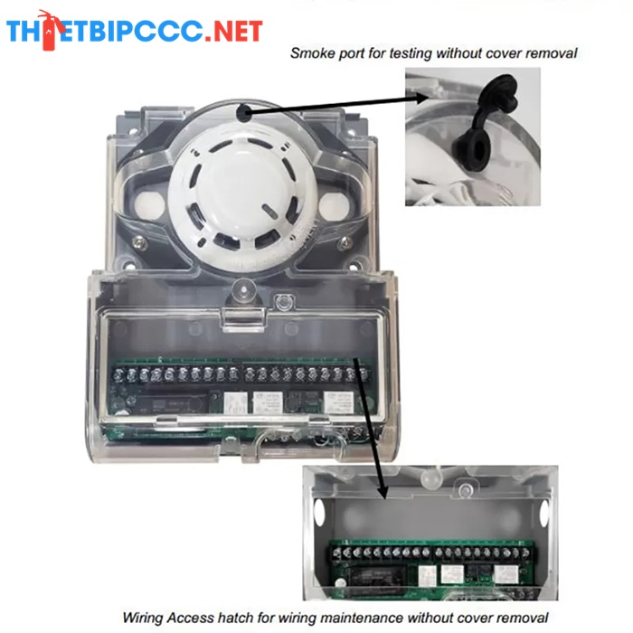 Đầu báo khói cho đường ống thông gió Hochiki DH-100-P