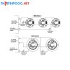 Đế cho đầu báo địa chỉ loại 6 inch Hochiki HSB-NSA-6