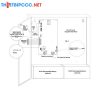 FN-400X-R/220V Bộ nguồn phụ 220V AC-24V DC-3A