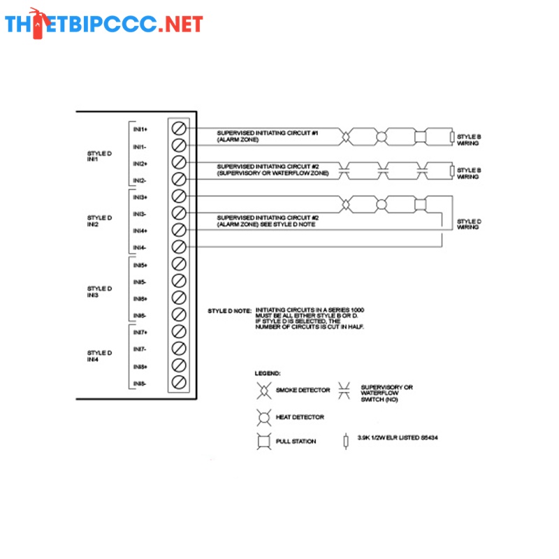 HDM-1008 Module mở rộng 08 kênh cho tủ HCP-1008EDS Hochiki